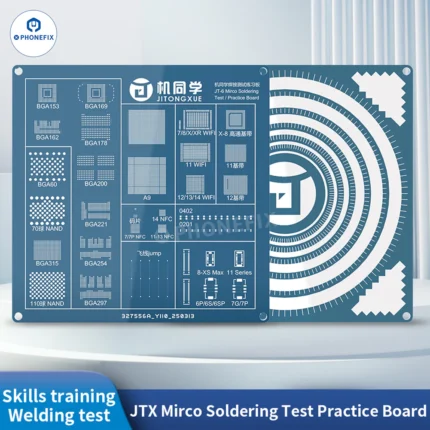 JTX JT-6 Phone PCB BGA Soldering Test Practice Board