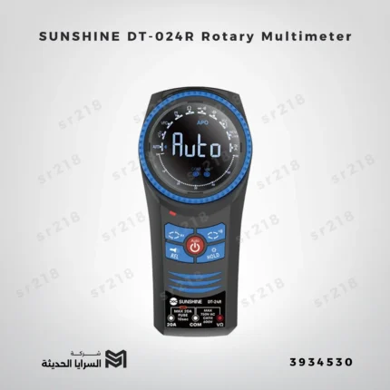 SUNSHINE DT-024R Rotary Multimeter Automatic Range Handheld Voltage Resistance Continuity Tester